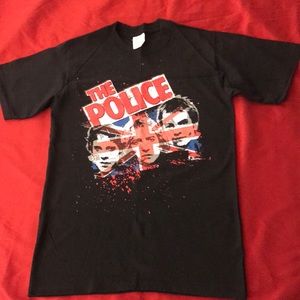 The Police concert tee, graphic tee